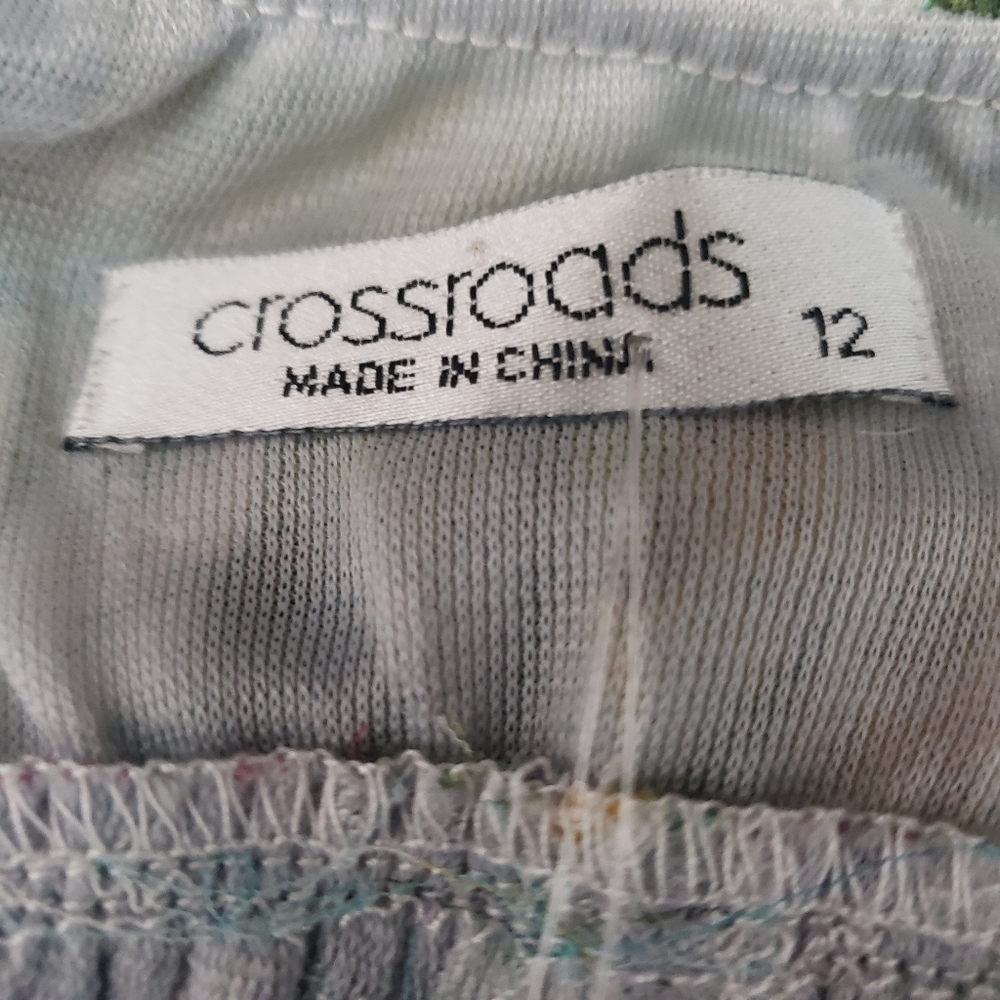 Crossroads NWT Size 12 True Romance Blue Rose … - Picture 2 of 12